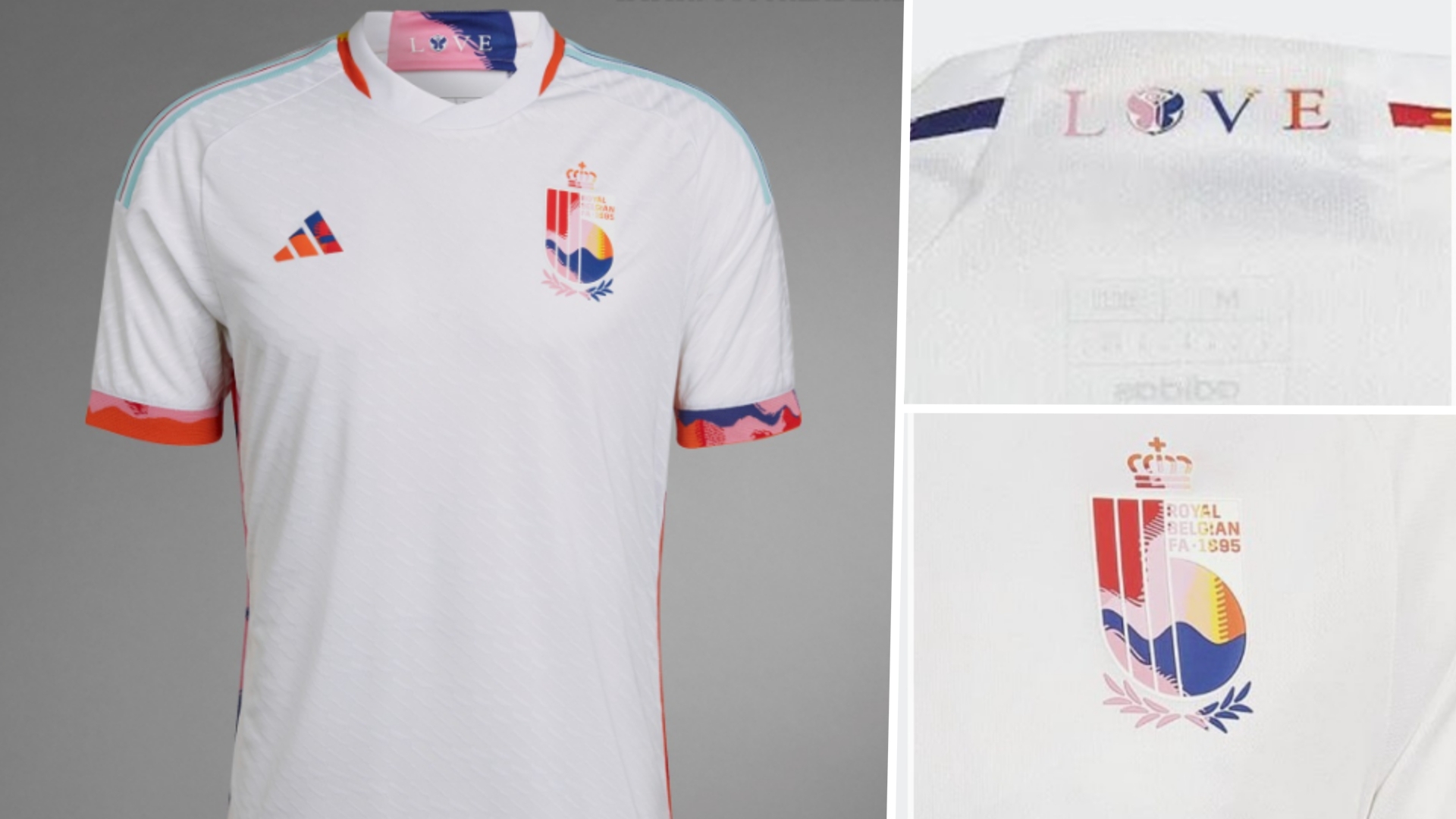 Ada unsur simbol LGBT, FIFA paksa Belgia ganti desain jersey tandang