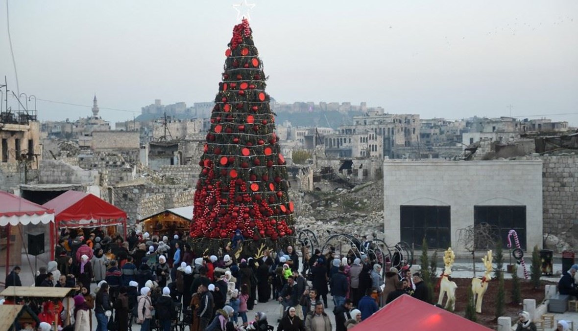 Jual Hiasan Natal dan Tahun Baru, HTS Tutup 4 Toko di Idlib