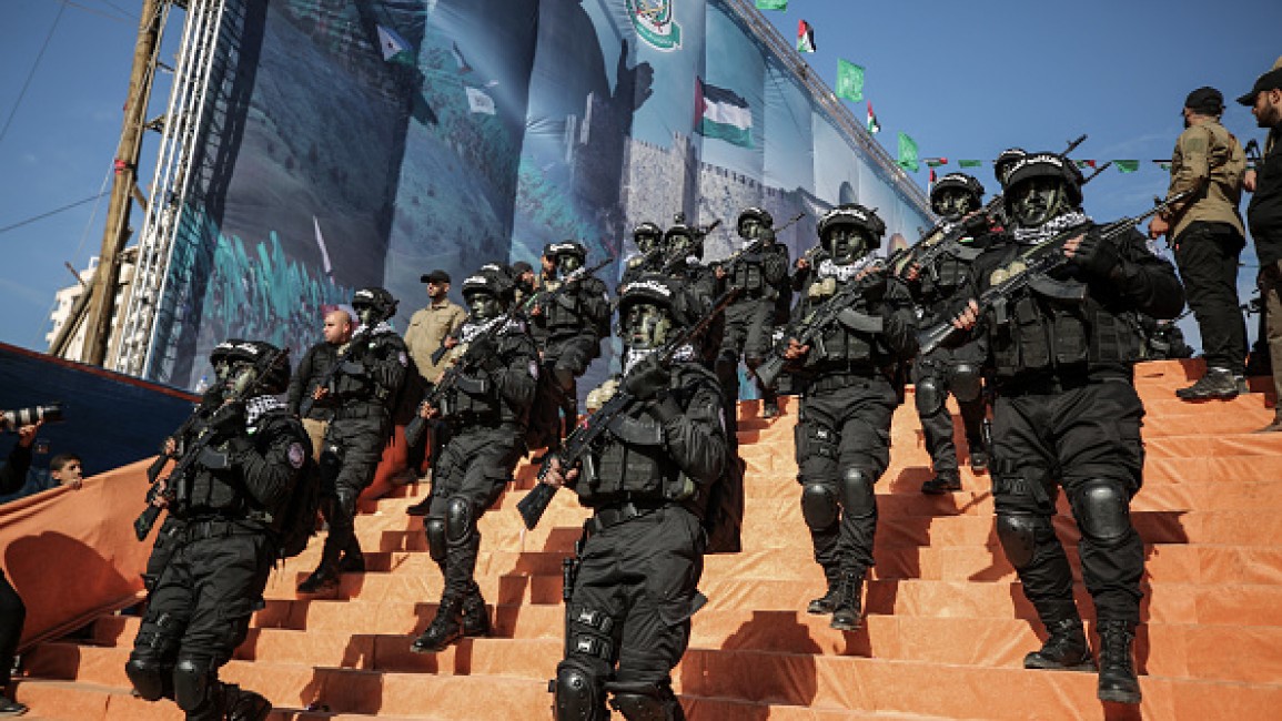 Hamas Rayakan Hari Jadinya Yang Ke-35 di Jalur Gaza