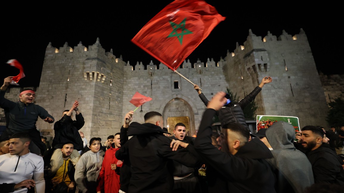 Pasukan “Israel” Pukuli Warga Palestina, Kesal Lihat Mereka Rayakan Kemenangan Maroko