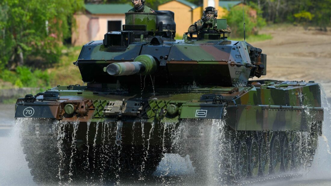 Tak ada tank Leopard untuk Ukraina