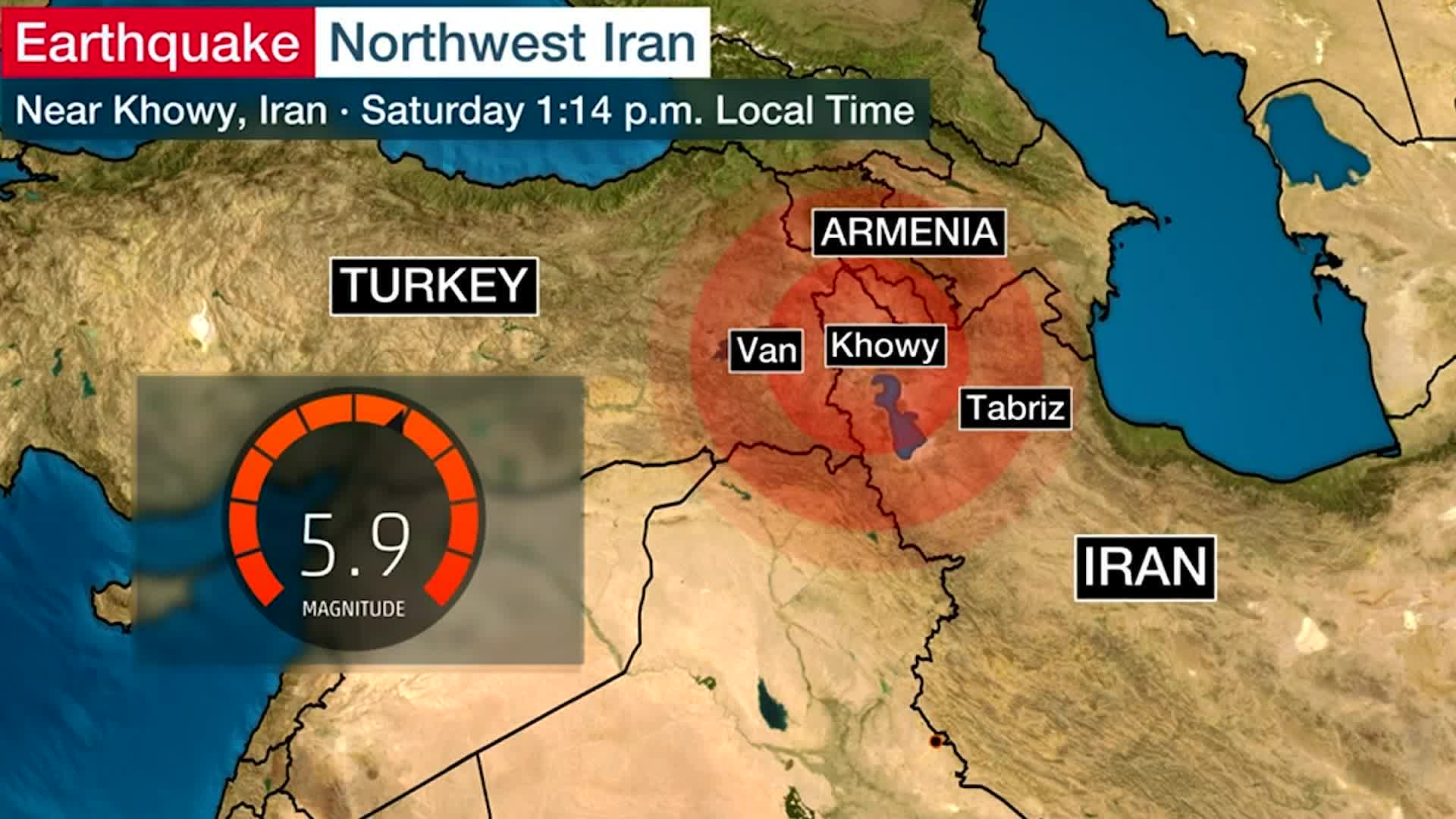 Perbatasan Turki – Iran Digoyang Gempa Bumi
