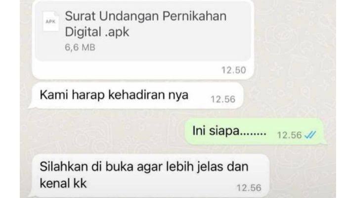 Modus Baru Penipuan, Undangan Pernikahan Pembobol Rekening Bank