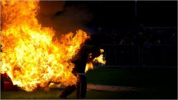 Santri Bakar Adik Kelasnya di Pasuruan Ditangkap Polisi