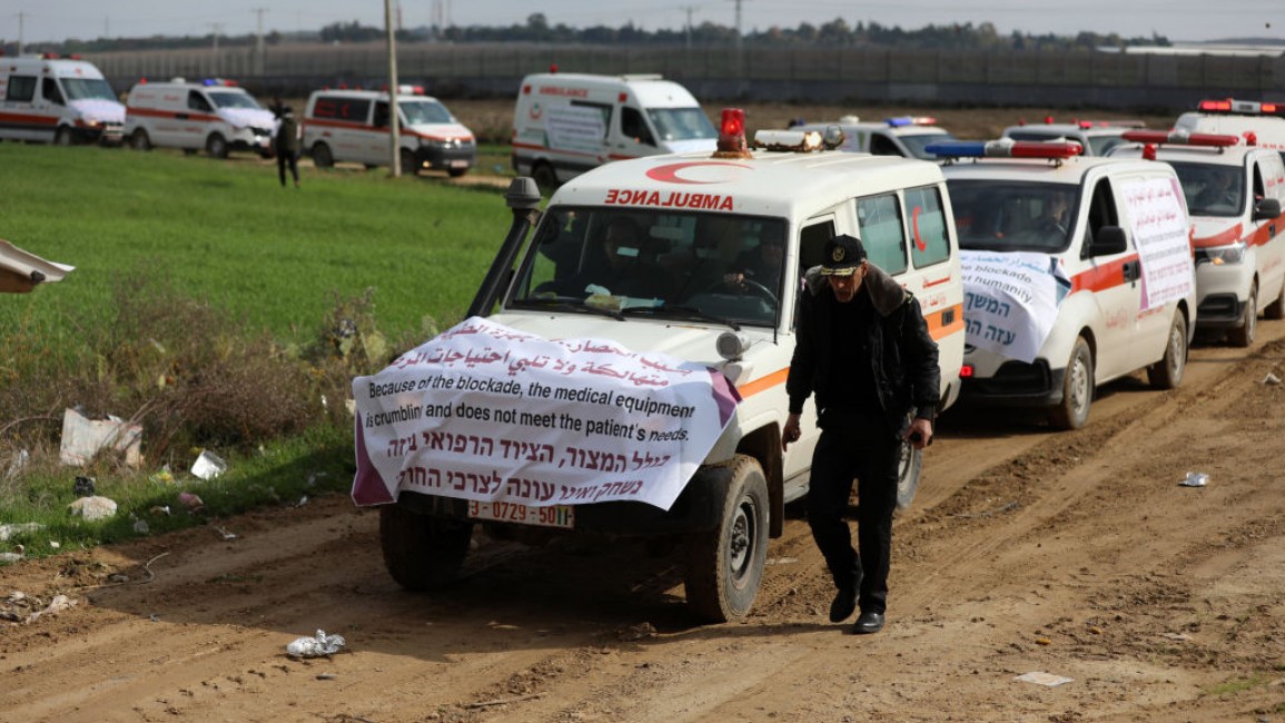 Petugas Medis Protes Kontrol “Israel” Atas Alat Kesehatan di Gaza