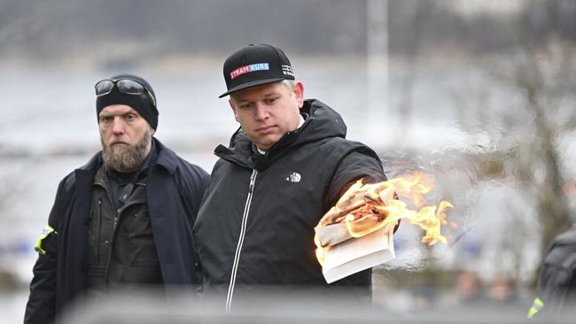Tak peduli dengan kecaman yang didapatkan, Rasmus Paludan ingin bakar Al-Qur’an lagi