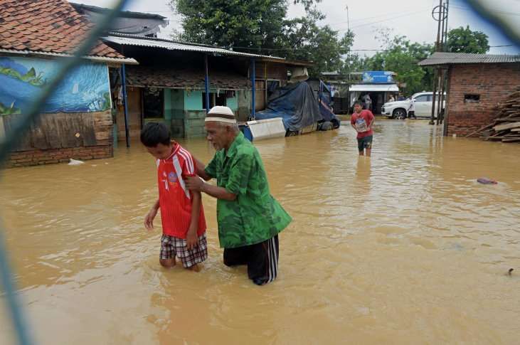 Banjir di Kabupaten Bekasi Meluas Jadi 73 Titik