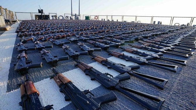 AS mempertimbangkan untuk mengirim senjata yang disita dari Houtsi ke Ukraina