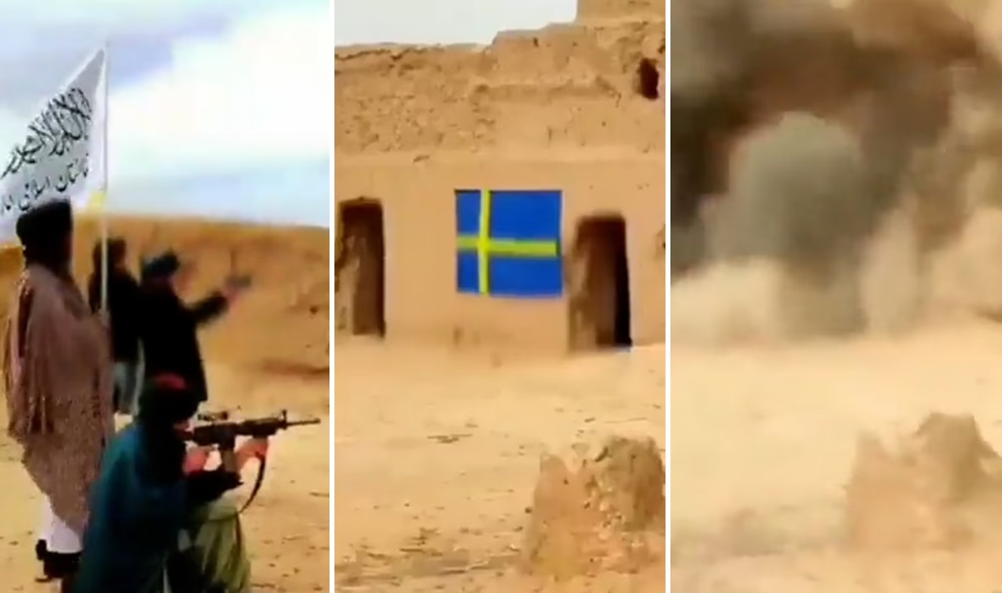 Protes Pembakaran Al Quran, Anggota Taliban Tembakan Roket ke Bendera Swedia