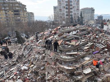 Korban tewas gempa Turki tembus 7.266 jiwa