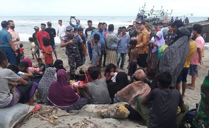 69 Imigran Rohingya Terdampar di Aceh Besar