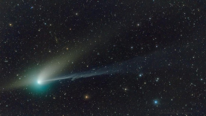 Komet hijau akan melintasi bumi setelah 50.000 tahun