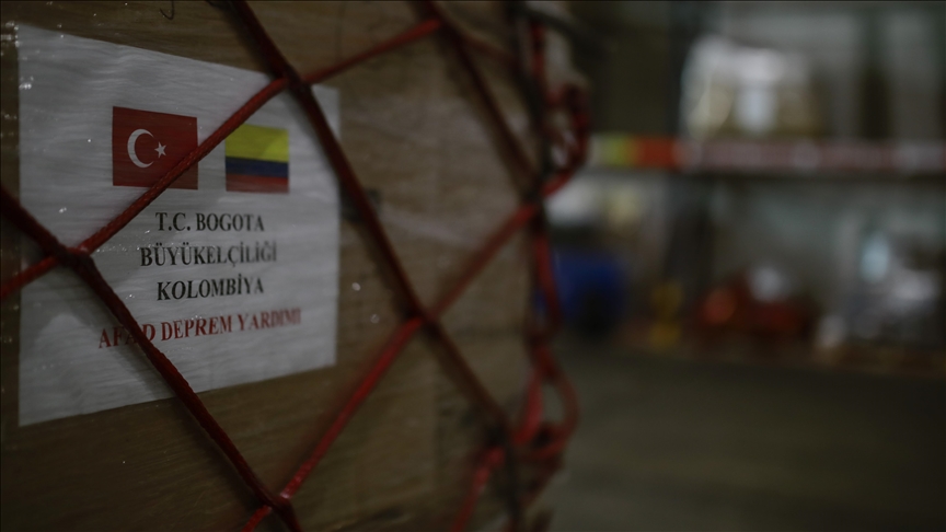 Kolombia kirim 6 ton bantuan kemanusiaan ke Turki
