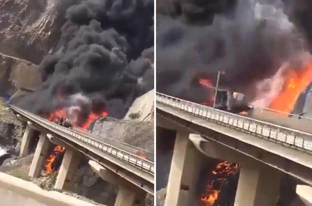 Bus Tabrakan di Jembatan, 20 Jamaah Umrah Tewas Terbakar