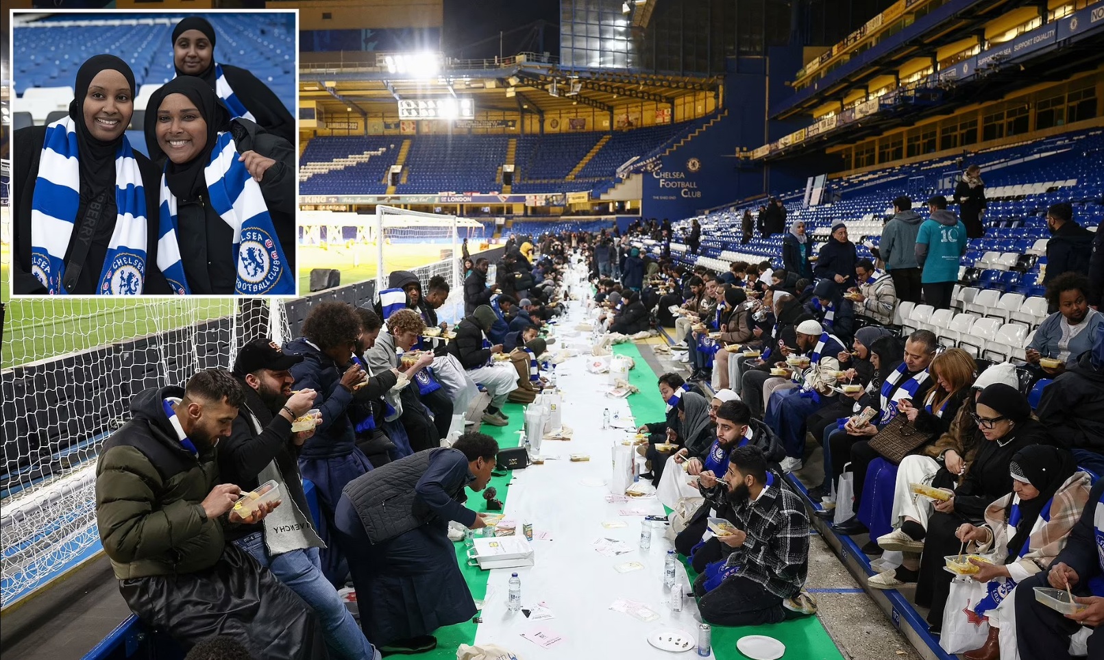 Pertama Kalinya, Chelsea Gelar Buka Puasa Ramadhan di Stamford Bridge