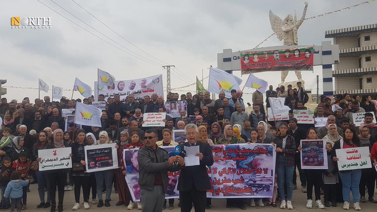Ratusan Organisasi Suriah Kutuk Pembunuhan 4 Warga dan Usir SNA dari Jindires