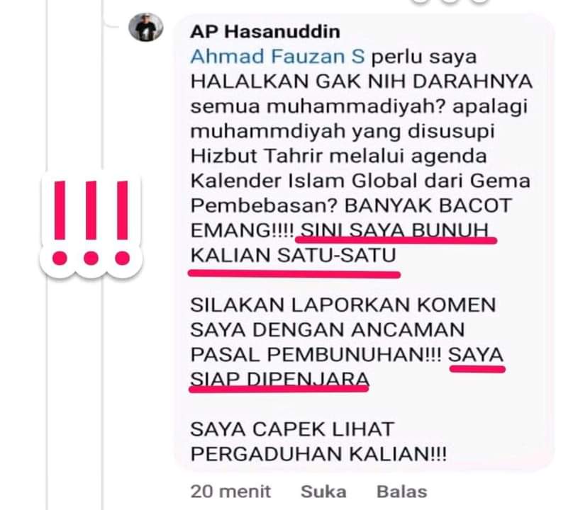 Peneliti BRIN Ancam Bunuh Semua Warga Muhammadiyah, IMM DKI Minta Polisi Bertindak
