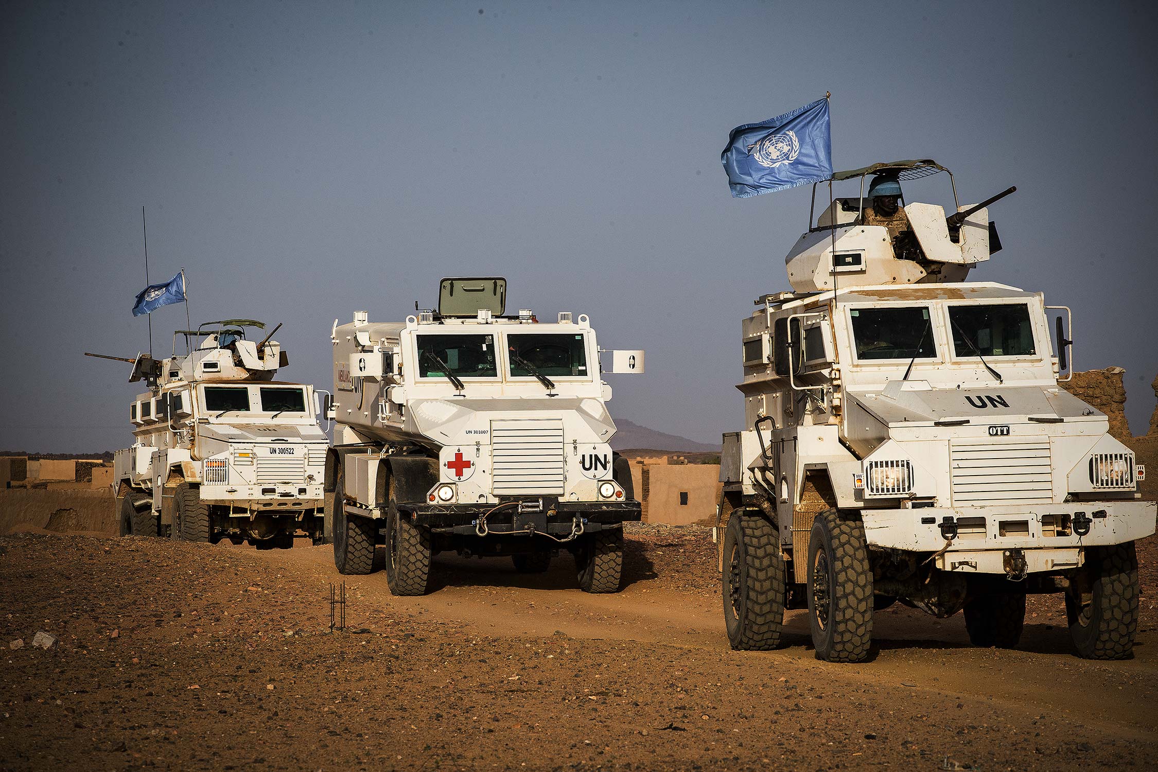 Ledakan Menargetkan Konvoi PBB di Mali, 7 Pasukan Penjaga Perdamaian Terluka
