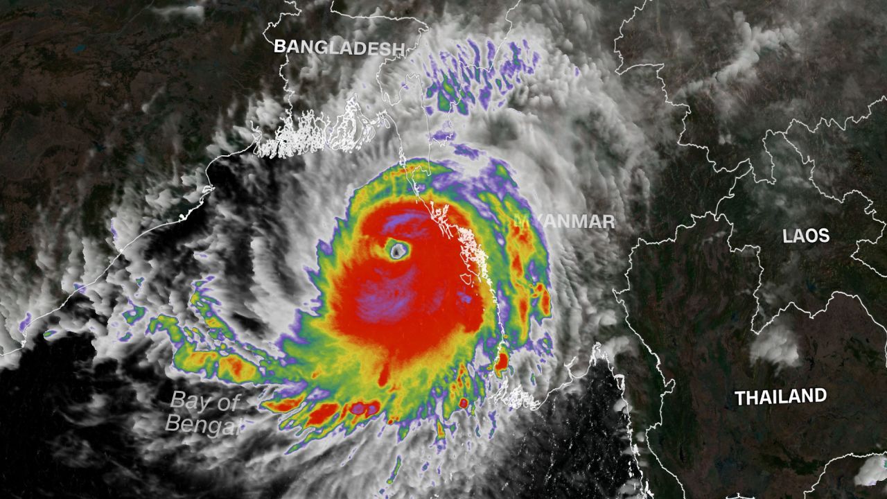 Tak Kurang 400.000 Warga Dievakuasi Usai Topan Mocha Hantam Myanmar-Bangladesh