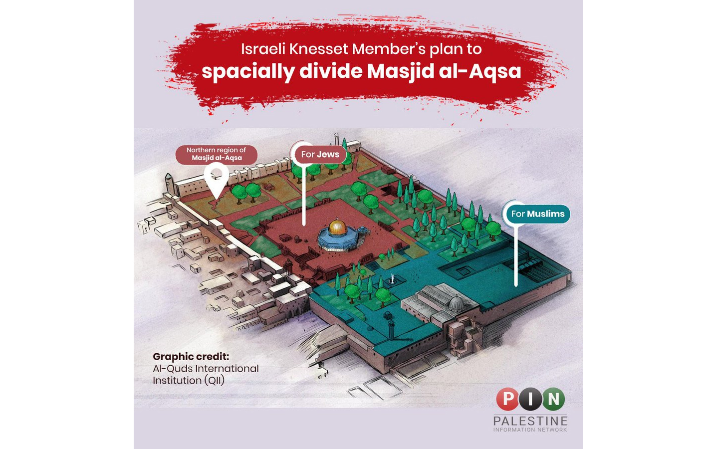 Anggota Parlemen Israel Usul Al Aqsa Dibagi Dua