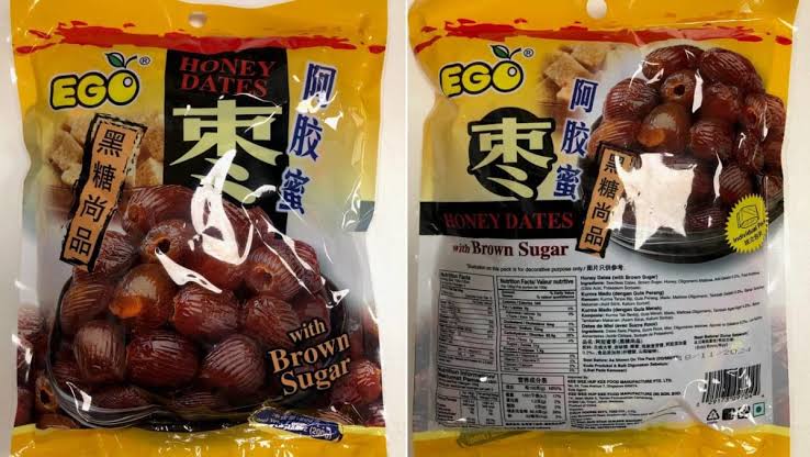Mengandung Kadar Sulfur Dioksida Berlebihan, Singapura Tarik Peredaran Kurma Madu EGO